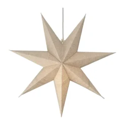 Estrella de Adviento Bare natural, 45 cm