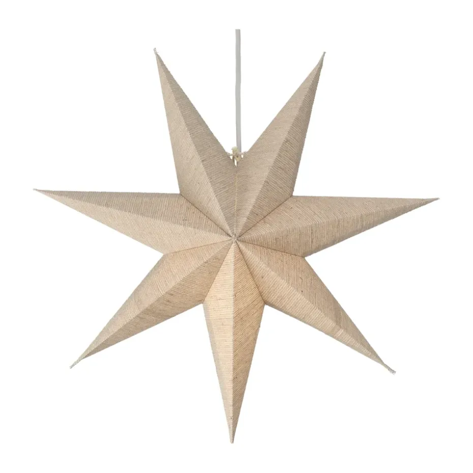 Estrella de Adviento Bare natural, 45 cm