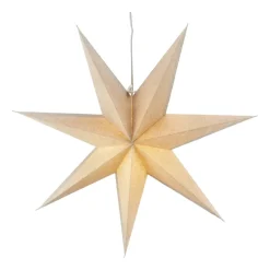 Estrella de Adviento Bare natural, 60 cm