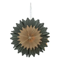Estrella de adviento Crystal Ø55 cm, verde