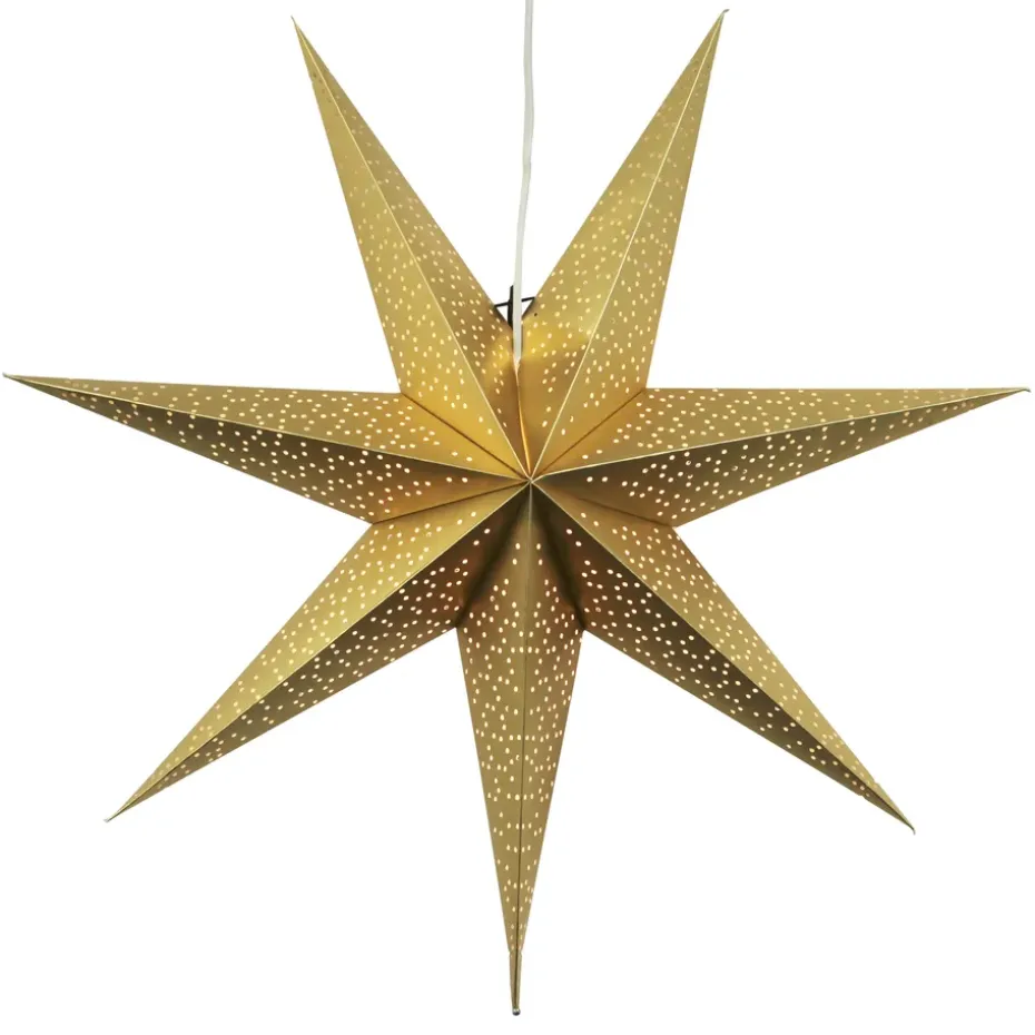 Estrella de Adviento Dot 70 cm, Dorado