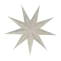 Estrella de Adviento Folk, Blanco, Ø60 cm