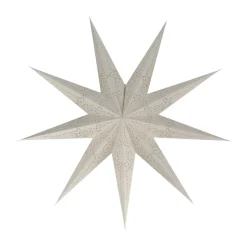 Estrella de Adviento Folk, Blanco, Ø80 cm