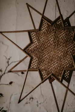Estrella de Adviento Karin Ø70 cm, marrón