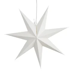 Estrella de Adviento Mira Ø60 cm, Blanco