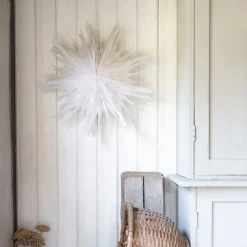 Estrella de Adviento Reykjavik 60 cm, blanco