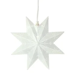 Estrella de Navidad Classic, blanco