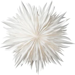 Estrella de navidad Eldig Ø52 cm, blanco