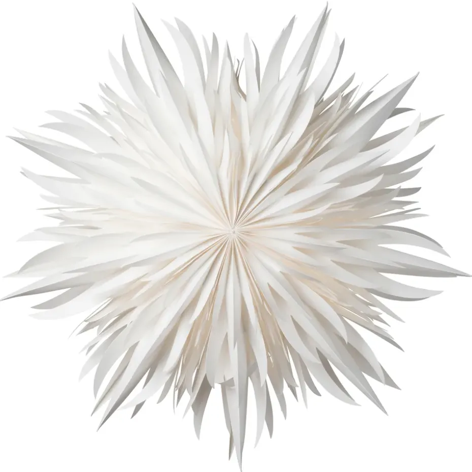 Estrella de navidad Eldig Ø52 cm, blanco