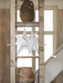Estrella de navidad Greta blanco, 60 cm