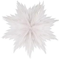 Estrella de navidad Oslo Ø80 cm, blanco