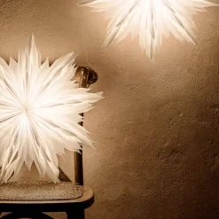 Estrella de navidad Oslo Ø60 cm, blanco