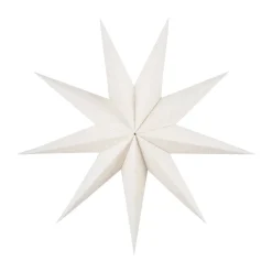 Estrella de Navidad Stella Bouclé 75, Blanco