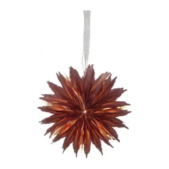 Estrella de papel Dis 40 cm, Rojo
