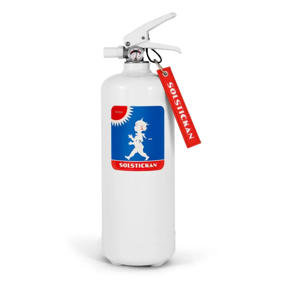 Extintor Solstickan 2 kg, Blanco-original