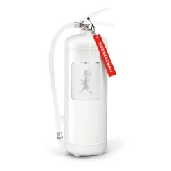 Extintor Solstickan 6 kg, Blanco-plateado