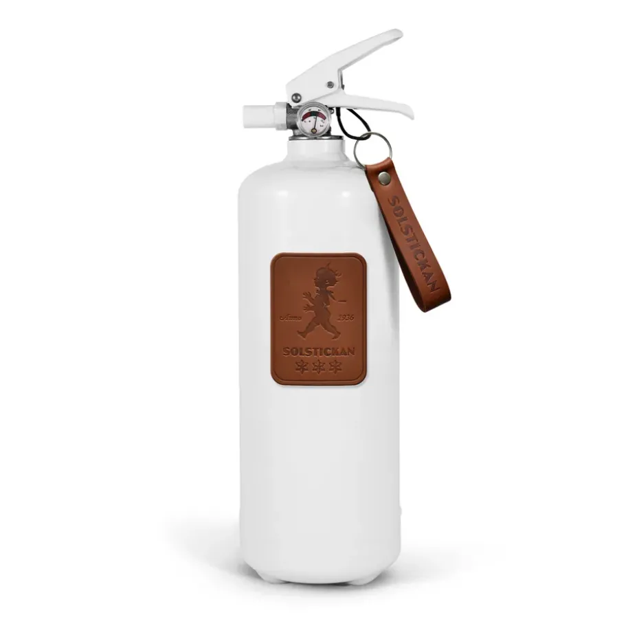 Extintor Solstickan 2 kg, Piel marrón oscuro