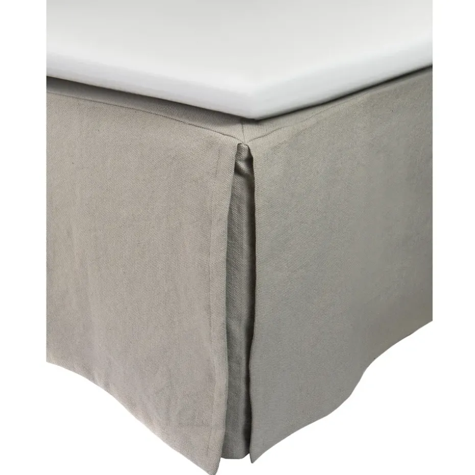 Falda de cama Weeknight 180x220x52 cm, Ash (gris)