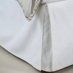 Falda de cama Weeknight 160x220x52 cm, blanco