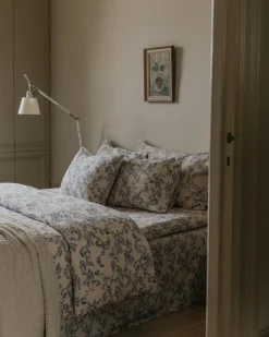 Faldón de cama Jardim Muslin, 140x200x53 cm