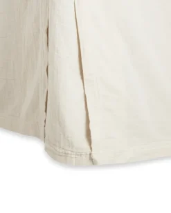 Faldón de cama Muslin, Eggshell, 180x200x53 cm