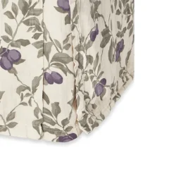 Faldón de cama Plum Muslin, 90x200x53 cm