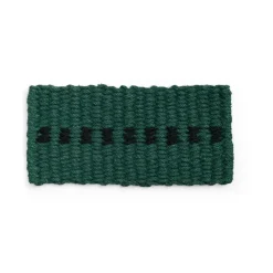 Felpudo Coco Dot, Dark green-black