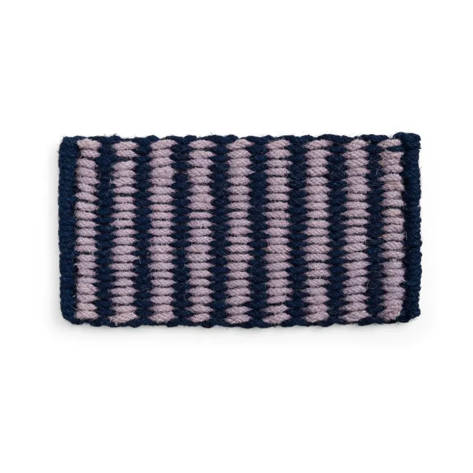 Felpudo Coco Stripe Wide, Lavender-navy