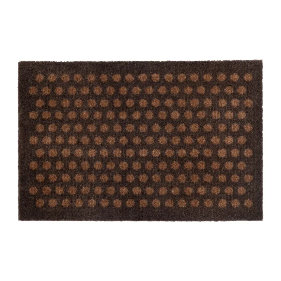 Felpudo Dot, Cognac-brown, 40x60 cm