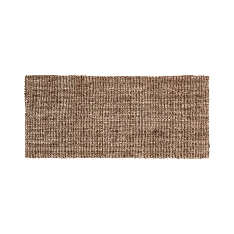 Felpudo Julia gris natural, 80 x 180 cm