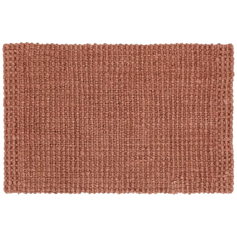 Felpudo Jute old rose, 60x90 cm