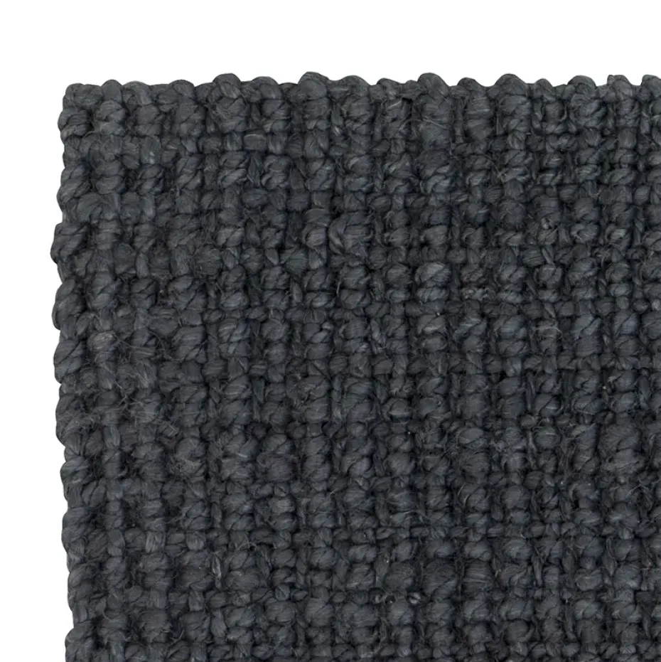 Felpudo Jute thunder blue, 60x90 cm