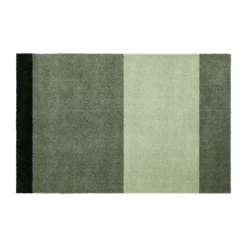 Felpudo Stripes horizontal, Green, 60x90 cm