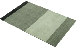 Felpudo Stripes horizontal, Green, 60x90 cm