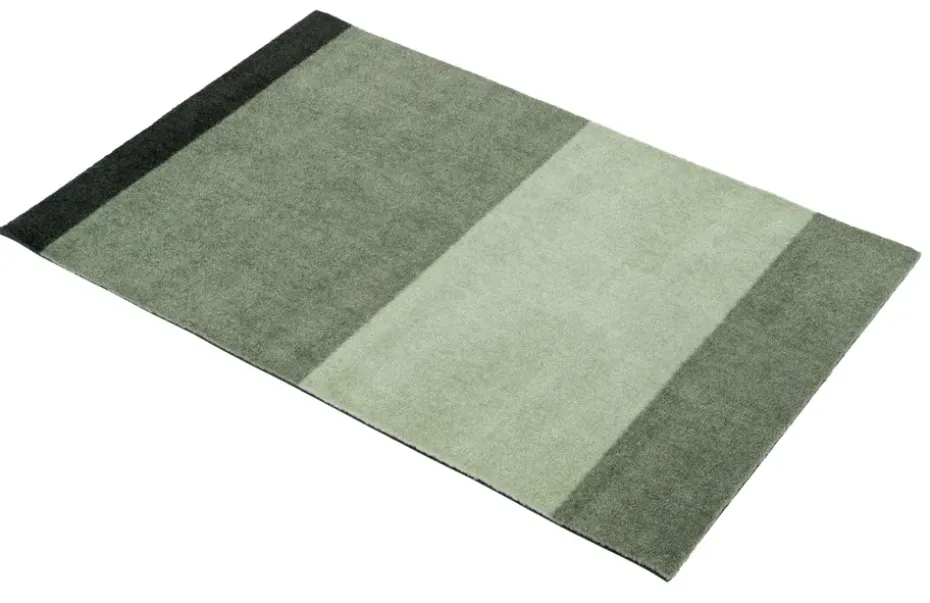 Felpudo Stripes horizontal, Green, 60x90 cm