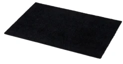 Felpudo Unicolor, Black, 40x60 cm