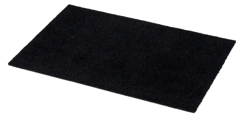 Felpudo Unicolor, Black, 40x60 cm