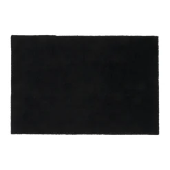 Felpudo Unicolor, Black, 60x90 cm