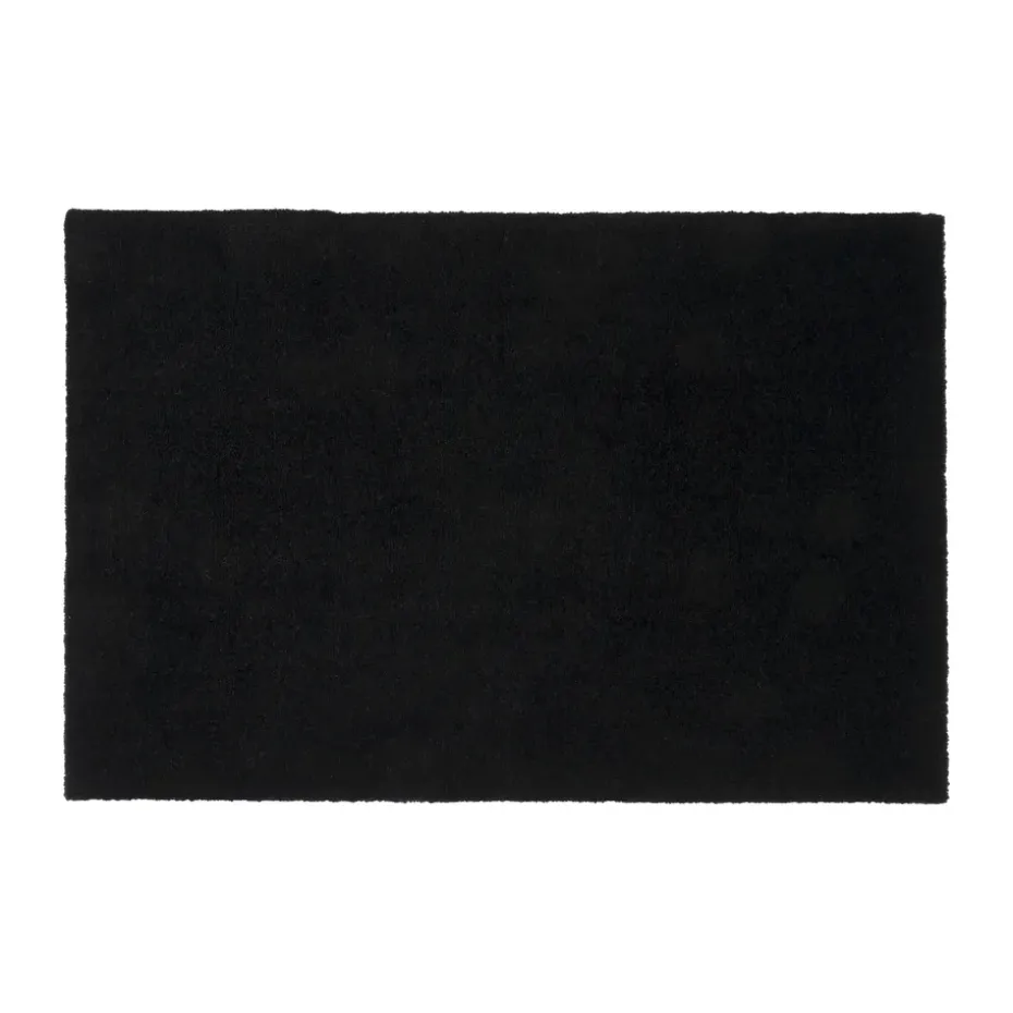 Felpudo Unicolor, Black, 60x90 cm