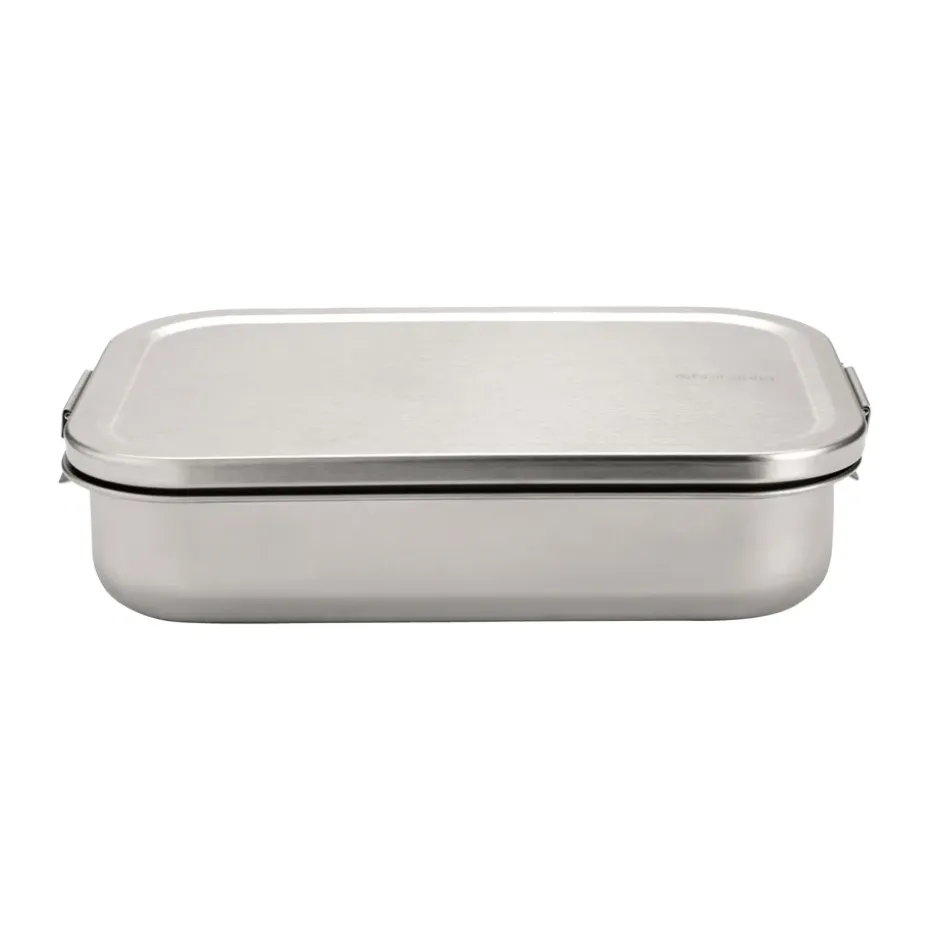 Fiambrera acero Make & Take bento grande, Acero inoxidable mate