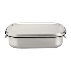 Fiambrera de acero Make & Take mediana, Acero inoxidable mate