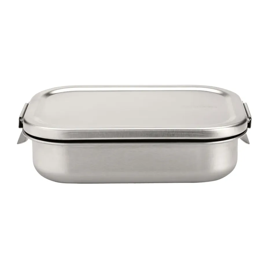 Fiambrera de acero Make & Take mediana, Acero inoxidable mate