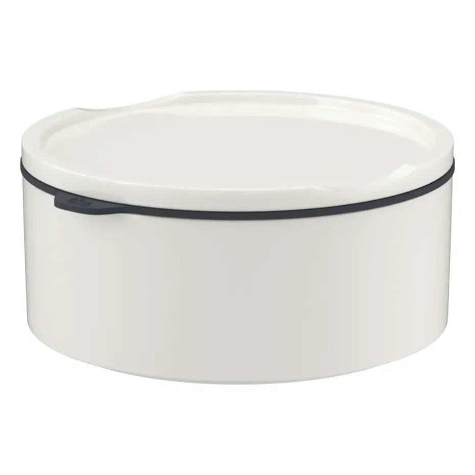 Fiambrera porcelana To Go & To Stay M Ø13 cm, blanco