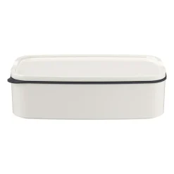 Fiambrera porcelana To Go & To Stay M 13x20 cm, blanco