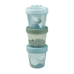 Fiambreras Croco 3-pack, Green