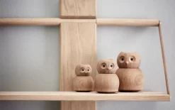 Figura madera Andersen Owl Medium, Oak