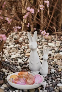 Figura Swedish rabbit large, White