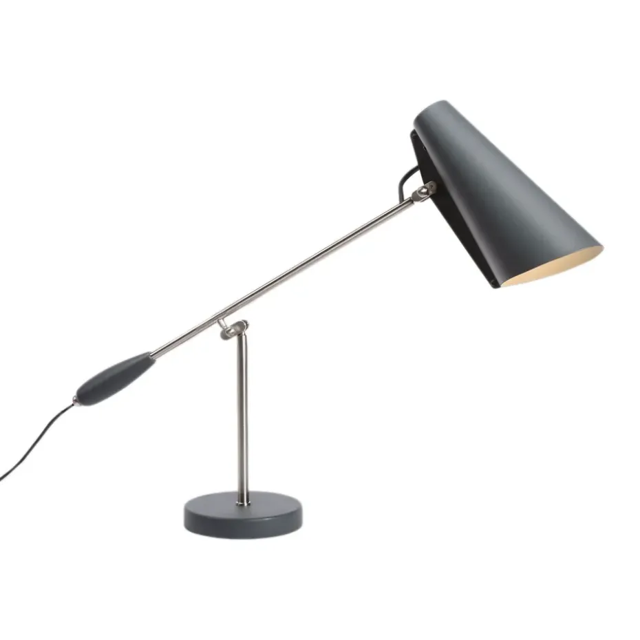 Flexo Birdy, gris-metálico