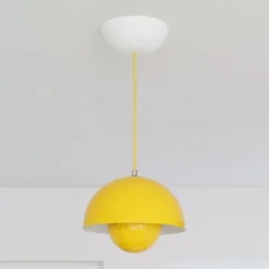 Florón para lámpara de techo CableCup, blanco