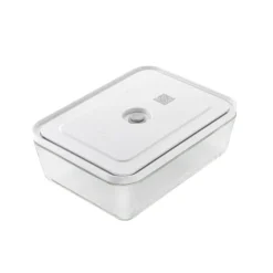 Fresh & save fiambrera al vacío rectangular 2 L, Vidrio borosilicatado